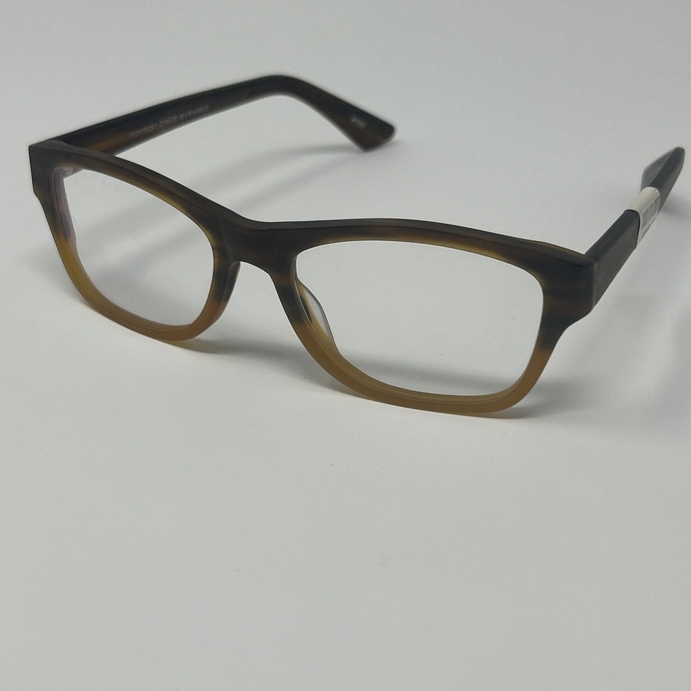 NWT Norman Childs HAWK D Eyeglasses 54-19-140 MYSB Unisex Adults Tortoise Frames